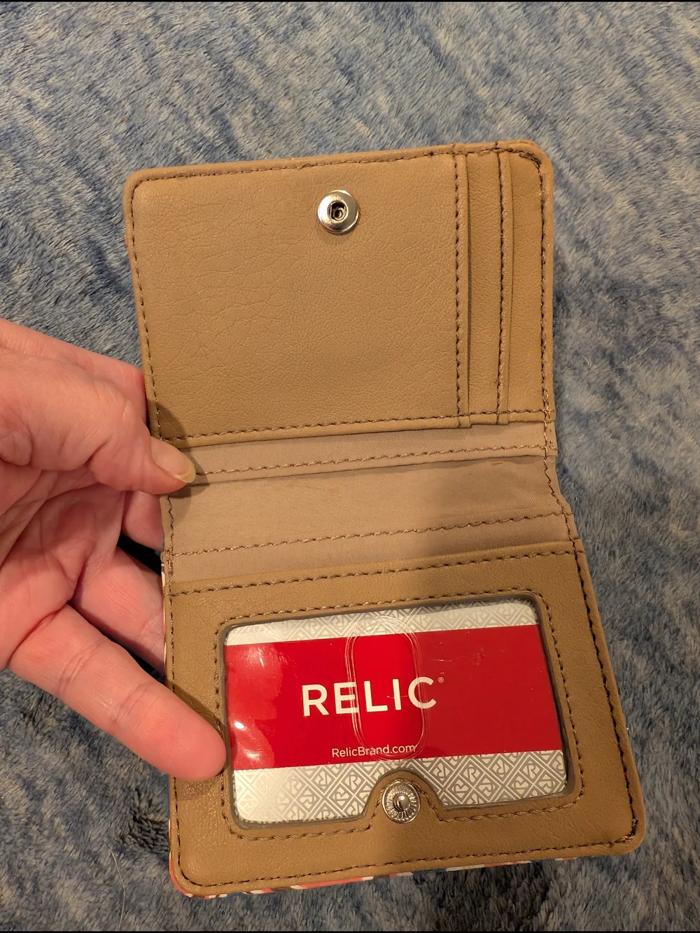 Relic Floral Wallet in Blue Multicolor